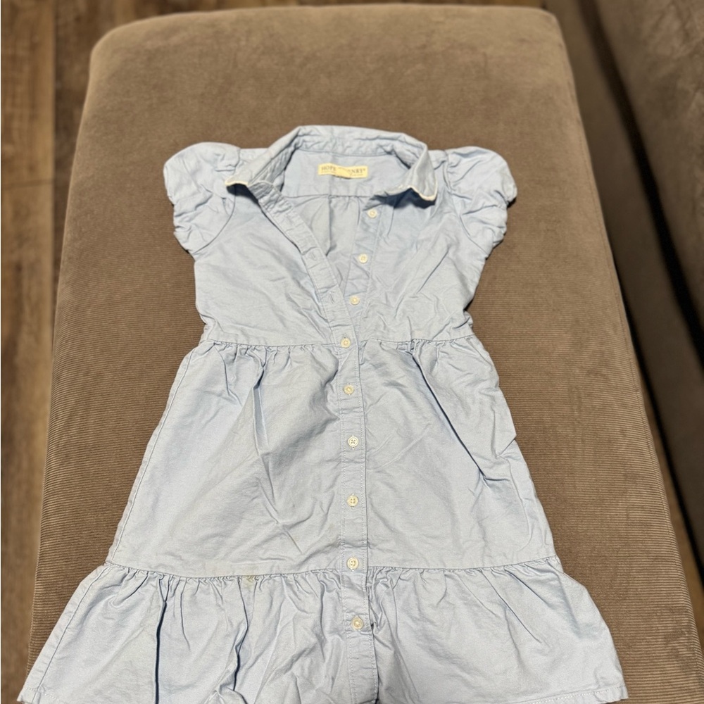 White Ruffled Tiered Sundress with Peter Pan Collar